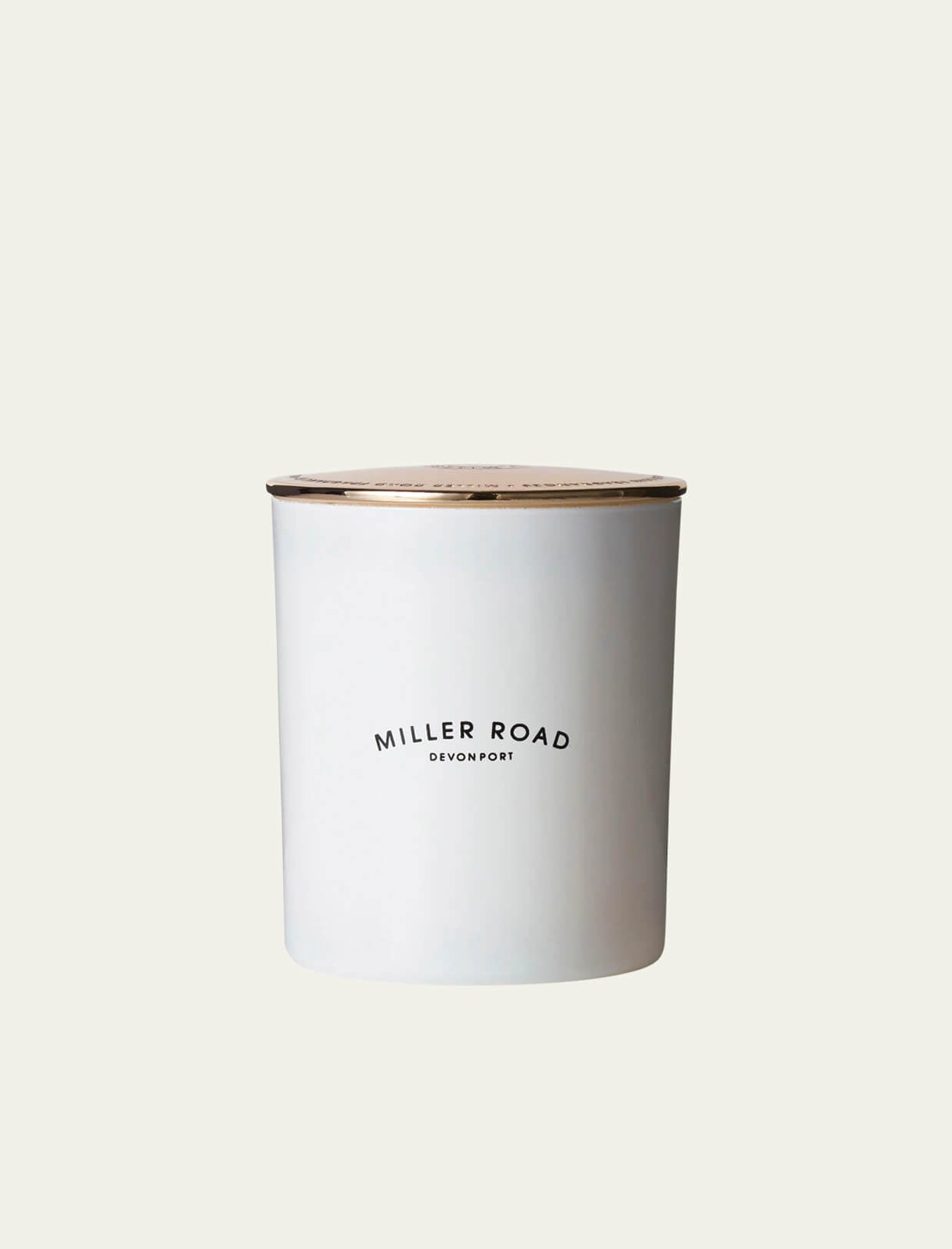 White Luxury Candle